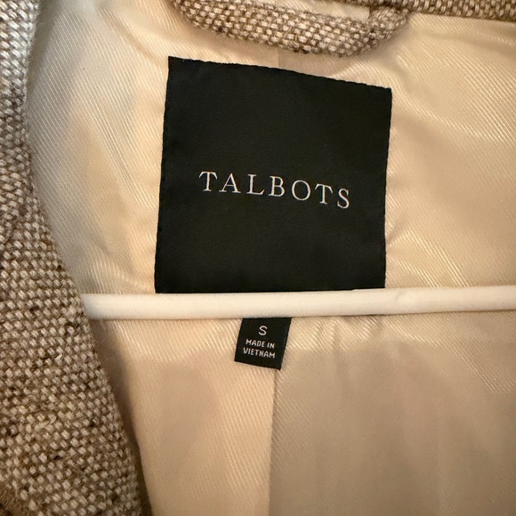 Talbots Women's Gray Wool Blend Jacket - Picture 2 of 4